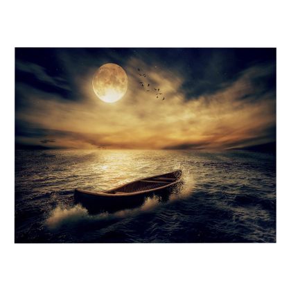 НАСТОЛНА ДЕКОРАТИВНА ФИГУРА Лице БЯЛ ЦВЯТ 25x16x30cm