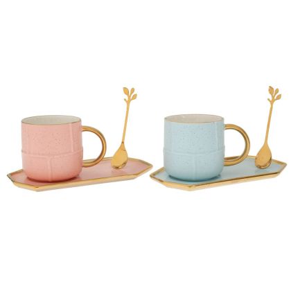 ДЕКОРАТИВНА ФИГУРА Африканка FL240309 ЧЕРНО-ЗЛАТИСТ ЦВЯТ 13x5x18см