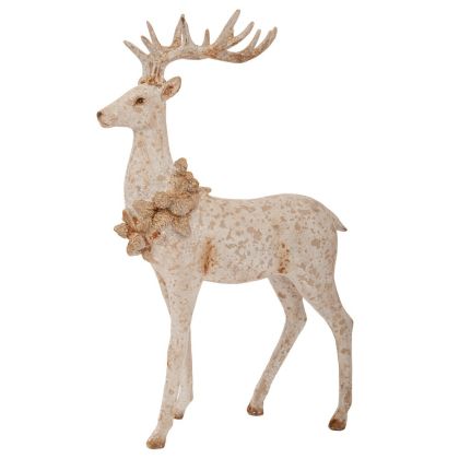 ДЕКОРАТИВНА ФИГУРА FL8067 ПТИЦИ ЦВЯТ ЧЕРНО ЗЛАТО 17x18x21см