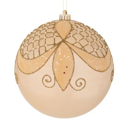 КОЛЕДНА ТОПКА, НЕЧУПЛИВА 20 СМ С ДИЗАЙН