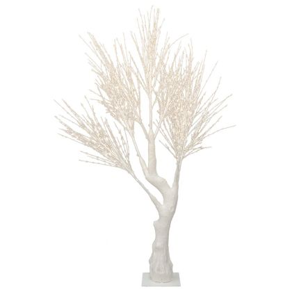 ДЪРВЕНО ШКАФЧЕ В БЯЛО RIVIERA