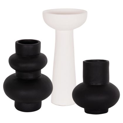 ДЕКОРАТИВНА ФИГУРА FL390 КОН ЧЕРЕН ЦВЯТ 38x30x75cm