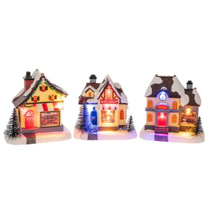 Декорация за маса Топка в цвят злато с черна дървена основа с размери 19х19х21см