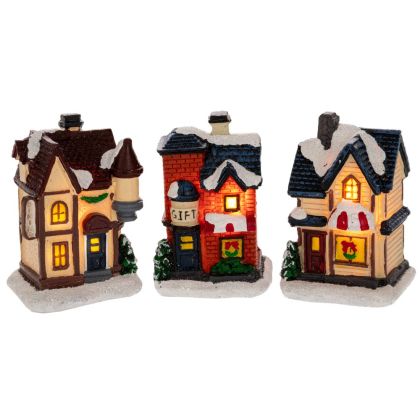 Декорация за маса Топка в цвят сребрист никел с черна дървена основа с размери 19х19х21см