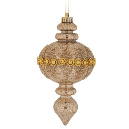 НАСТОЛНА ДЕКОРАТИВНА ФИГУРКА Маска за лице FL22068 ЧЕРНО-ЗЛАТИСТО-БЯЛ ЦВЯТ 13x9x31см