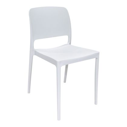 СТОЛ FENXY PP В БЯЛ ЦВЯТ 38X42X77СМ