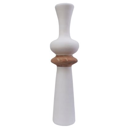 ДЕКОРАТИВНА ФИГУРА FL222318 АФРИКАНСКА КРАЛИЦА ЗЛАТИСТО ЧЕРЕН ЦВЯТ 17x9x29см