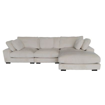 Комплект Трапезна маса и столове 5 ЧАСТИ МАСА 110x80см. И 4 СТОЛА LADY В ЦВЯТ КАПУЧИНО PU HM11908