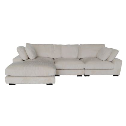 Кръгла табуретка New Lux в кафяв цвят с размери 46х46х43см