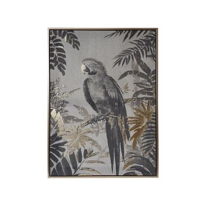 ДЕКОРАТИВНА ФИГУРА Африканка FL240306 ЧЕРНО-ЗЛАТИСТ ЦВЯТ 12x6x25см