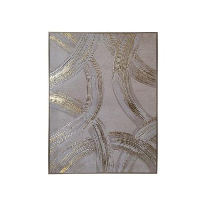 ДЕКОРАТИВНА ФИГУРА Африканка FL240309 ЧЕРНО-ЗЛАТИСТ ЦВЯТ 13x5x18см