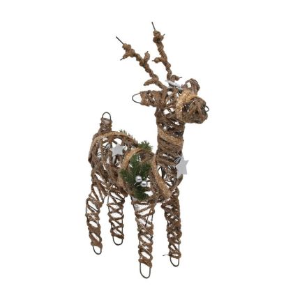 ДЕКОРАТИВНА НАСТОЛНА ФИГУРА FL23107 ЛИЦА ЗЛАТЕН ЦВЯТ 17x10x29cm