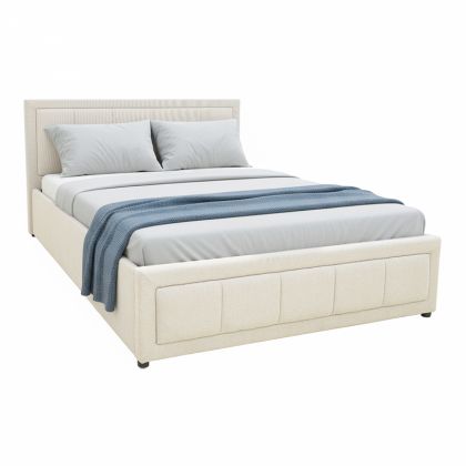 ДЪРВЕНО ШКАФЧЕ В БЯЛО RIVIERA