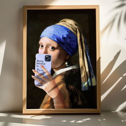 Метална табела с LED GRINDERS 56*41*5