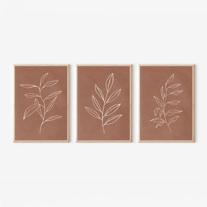 Стенно огледало с метална златна рамка 41*2.5*79