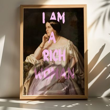 Стенно огледало Габриел в цвят антрацит с размери 45x105см