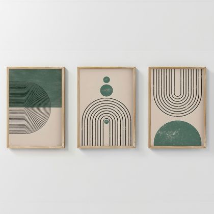 КАРТИНА ВЪРХУ ПЛАТНОТО Линии 140x3x70см