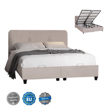 Фотьойл Агнес в тъмно сив цвят дамаска с размери 66х73х77см