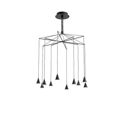 ДЕКОРАТИВНА ФИГУРА FL390 КОН ЧЕРЕН ЦВЯТ 38x30x75cm