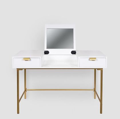 Холна маса с 2 повърхности Grom в цвят дъб флагщаф и черно, размери 65x65x55см  65x65x38см