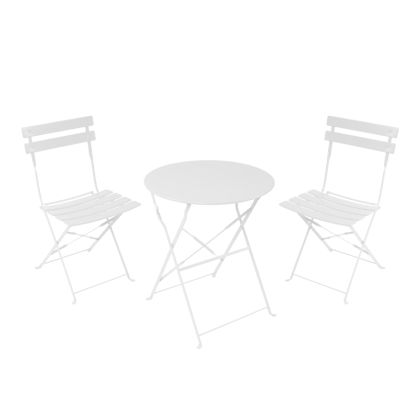 Кръгла табуретка New Lux в бежов цвят с размери 46х46х43см