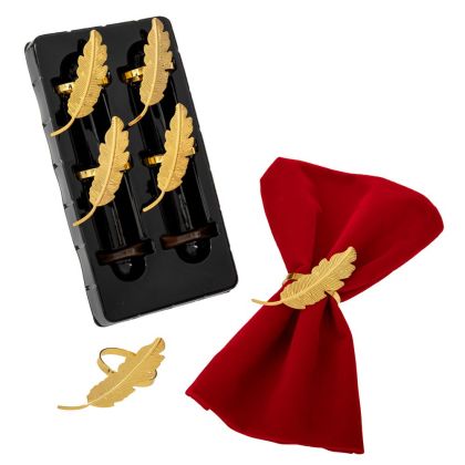 Декорация за маса Топка в цвят злато с черна дървена основа с размери 14х14х16см