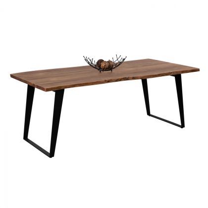 Dining table Alicia Hm8169.11 acacia solid wood 200x95x78cm.