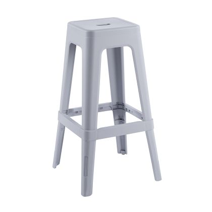 Фотьойл Агнес в светло син цвят дамаска с размери 66х73х77см