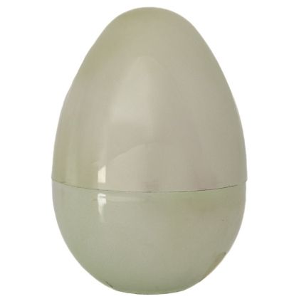 ВЕЛИКДЕНСКО ЯЙЦЕ В ЗЕЛЕН ПЕРЛЕН ЦВЯТ 13X13X20СМ