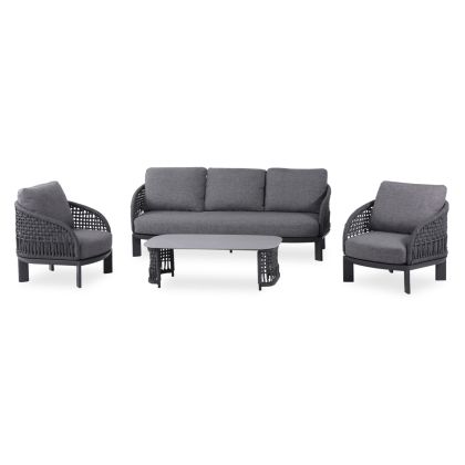 НАСТОЛНА ДЕКОРАТИВНА ФИГУРА КОН FL7217 ЧЕРЕН ЦВЯТ 20x6x21cm