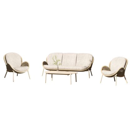 ГРАДИНСКА МАСА АСАНИО СИВ ЦВЯТ 160X90X75СМ