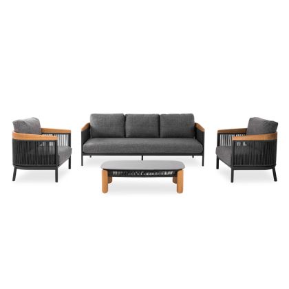 ДЕКОРАТИВНА ФИГУРА Африканка FL240308 ЧЕРНО-БЯЛ ЦВЯТ 17x6x23см