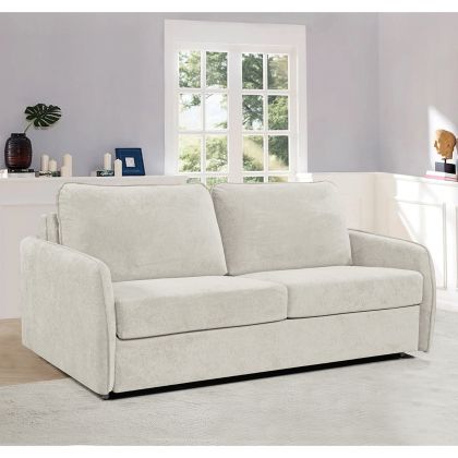 Комплект Трапезна маса и столове 5 ЧАСТИ МАСА 110x80см. И 4 СТОЛА LADY В ЦВЯТ КАПУЧИНО PU HM11908