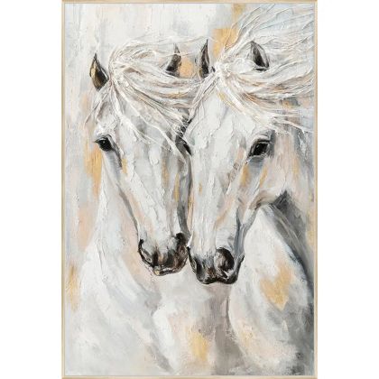 ДЕКОРАТИВНА ФИГУРА Африканка FL240308 ЧЕРНО-ЗЛАТИСТ ЦВЯТ 17x6x23см