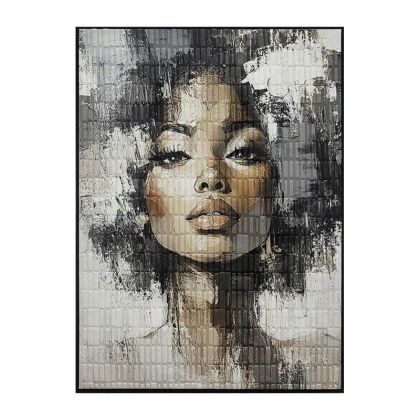 КАРТИНА ВЪРХУ ПЛАТНО Цвете 36315 БЕЖОВО-РОЗОВО-БЯЛО 150x3x60см