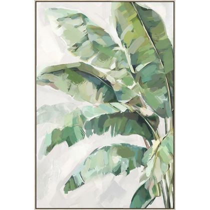 КАРТИНА ВЪРХУ ПЛАТНО С ПЛАСТМАСОВА РАМКА Елвис Пресли 62x4x92см