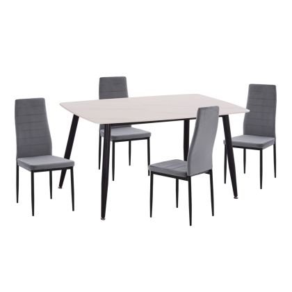 КЕРАМИЧНА ВАЗА GALAD HM4587.01 OFF WHITE Φ18,5x40Hcm.