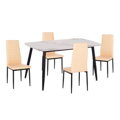 КЕРАМИЧНА ВАЗА GALAD HM4588.01 OFF WHITE Φ16x32Hcm.