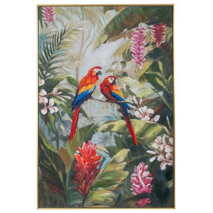 Настолен часовник Метал-Дърво с размери 22x7x35см