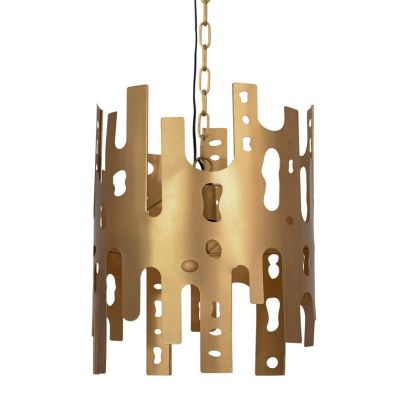 Фотьойл Агнес в бежов цвят дамаска с размери 66х73х77см