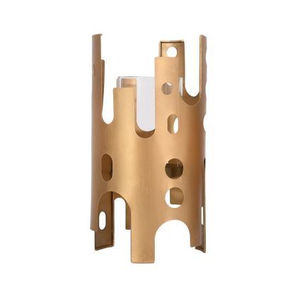 Фотьойл Ирма в тъмно сив цвят дамаска с размери 73х77х82см