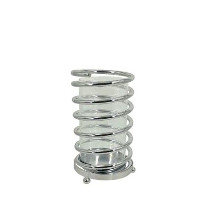 ДЕКОРАТИВНА ФИГУРА Африканка FL240306 ЧЕРНО-ЗЛАТИСТ ЦВЯТ 12x6x25см