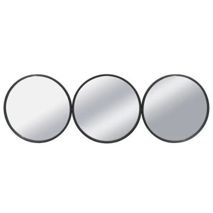 Ляв ъглов диван Нова Карина в сив цвят със светли възглавнички и табуретка с размери 278х218х85см