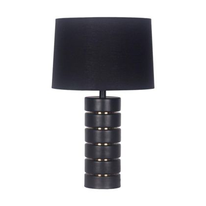 ДЕКОРАТИВНА ФИГУРА FL390 КОН ЧЕРЕН ЦВЯТ 38x30x75cm