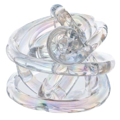 НАСТОЛНА ДЕКОРАТИВНА ФИГУРКА Котка ЧЕРНО-ЗЛАТИСТО-БЯЛ ЦВЯТ 10x8x23см