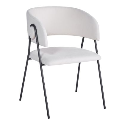 Декорация за маса Скулптура в цвят никел сребро с дървена основа с размери 20х11х60см