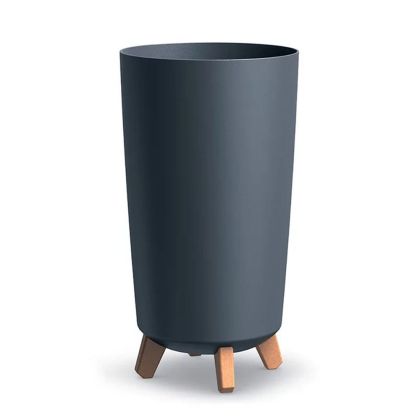 GRACIA TUBUS SLIM ПЛАСТМАСОВА САКСИЯ, ЦВЯТ АНТРАЦИТ, 24X44,5 СМ