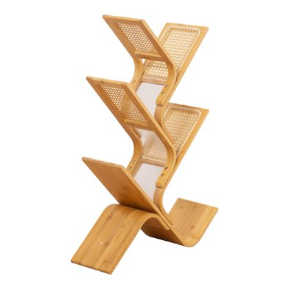 TOME BAMBOO LIBRARY IN NATURAL COLOR 63X20X92CM