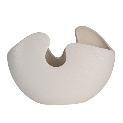 Ceramic pot white 29.5x13.3x20.7