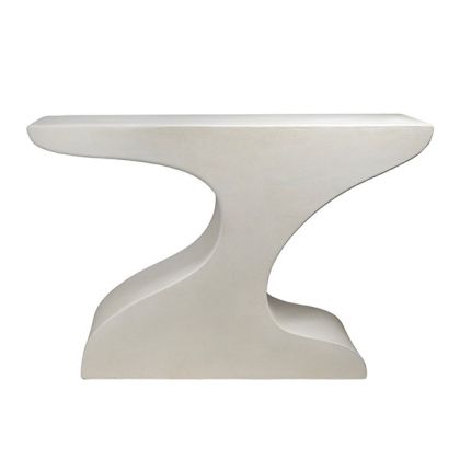 White MDF console 120x36x81cm